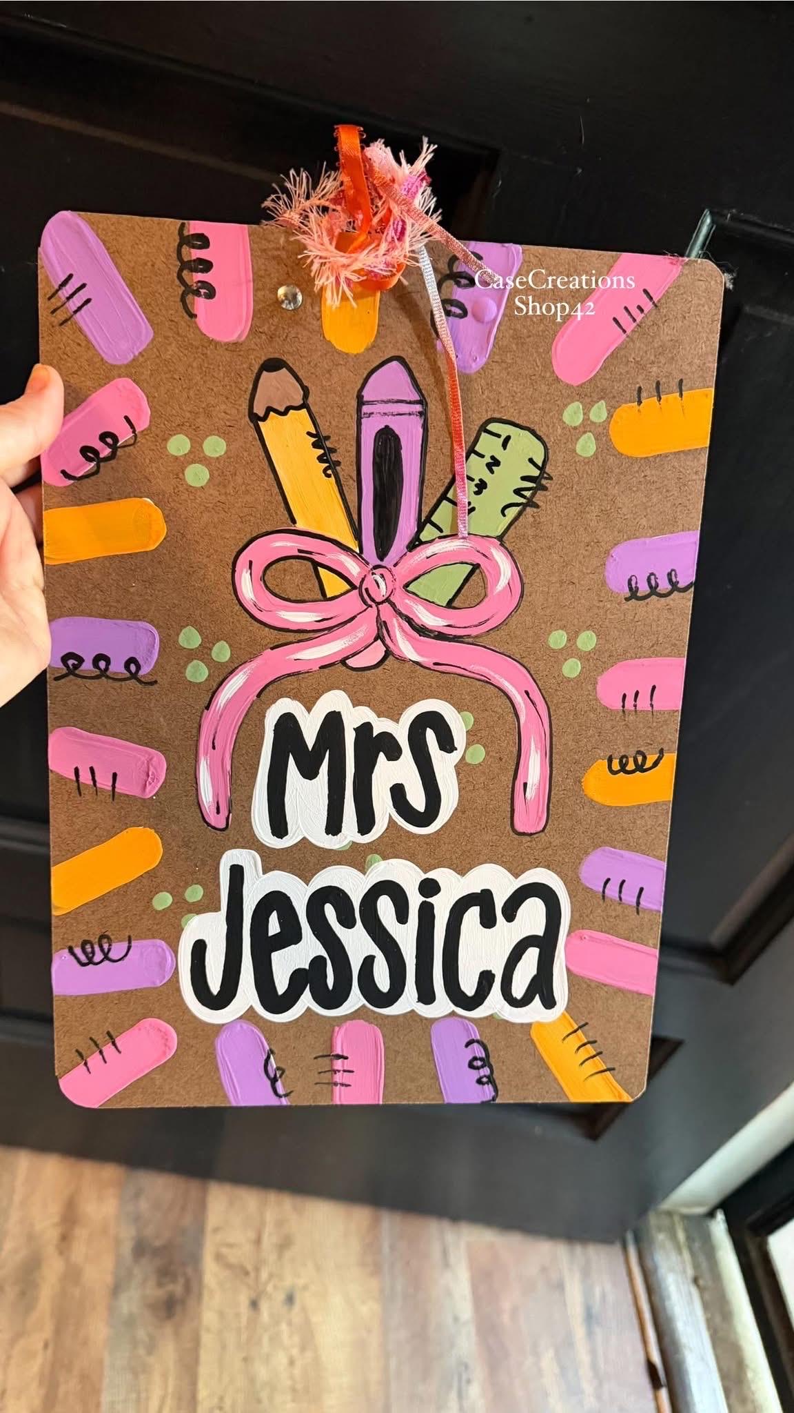 Teacher clipboards, customized clipboards, teacher clipboards, custom clipboards, bright colors, clipboards, teacher gifts