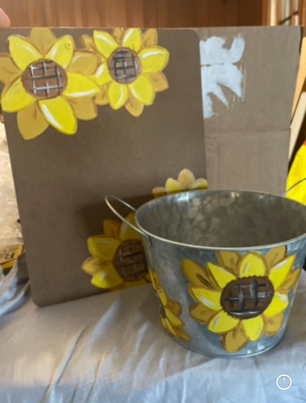 Hand Painted Teacher Appreciation Bucket, Personalized Gift