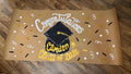 Graduation painted Banners, Hand Painted Banners, school banner, party banner, custom painted birthday banner, college banner