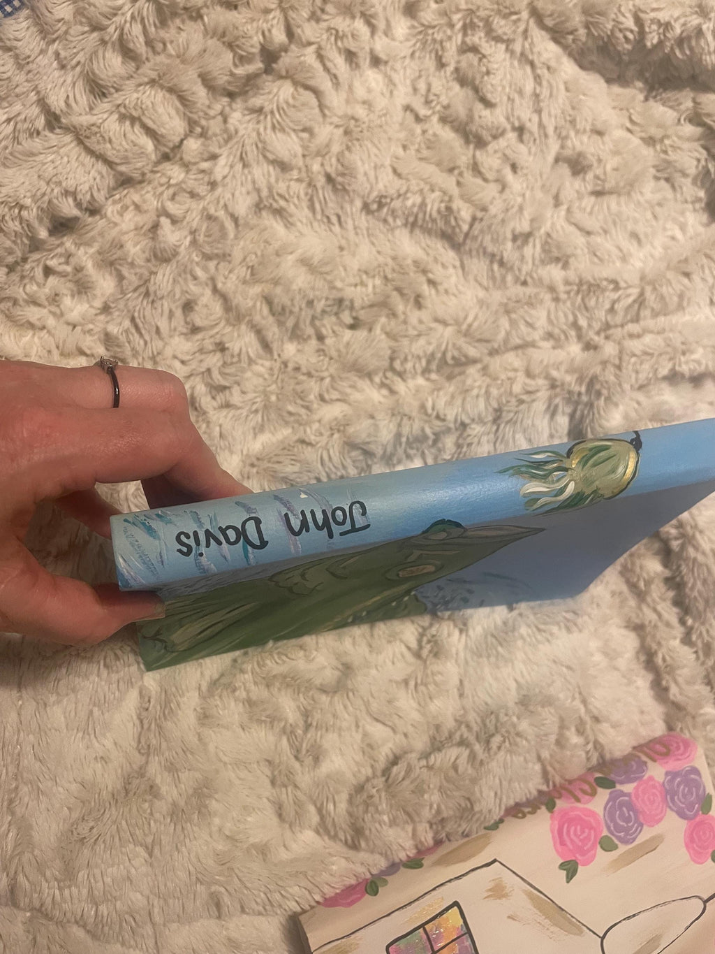 Hand Painted Bible, Custom Study Bible, Easter Gift