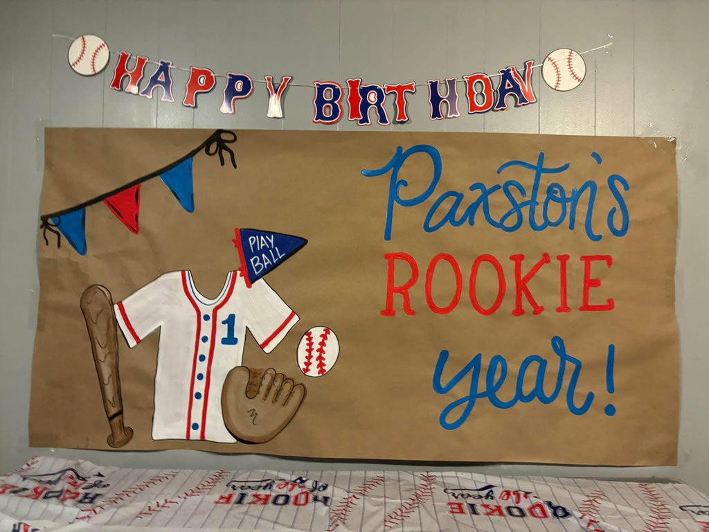 Graduation painted Banners, Hand Painted Banners, school banner, party banner, custom painted birthday banner, college banner