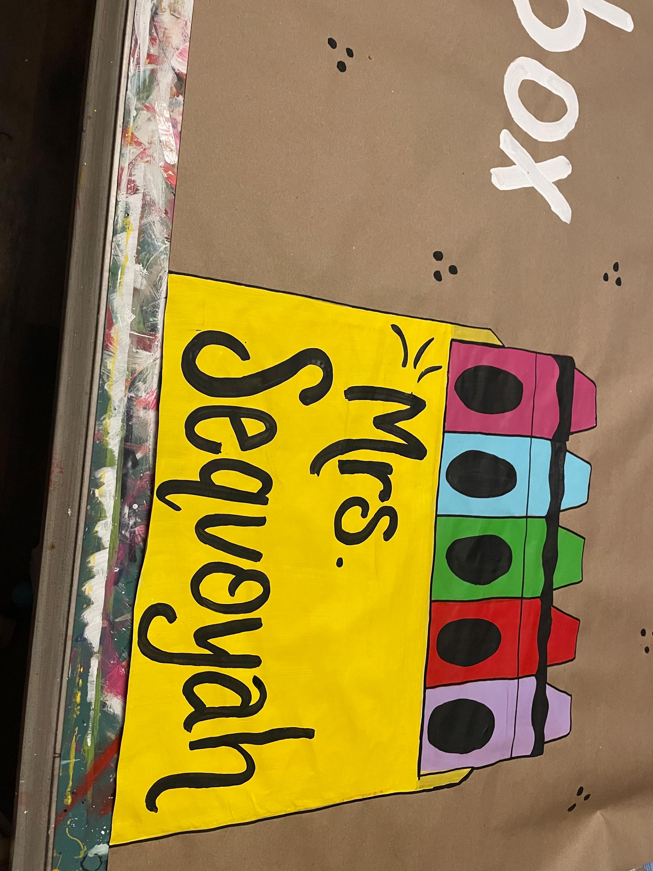 Custom Classroom banner, any saying any words ! Ur choice. School Banners, Hand Painted Banners, Teacher Banners