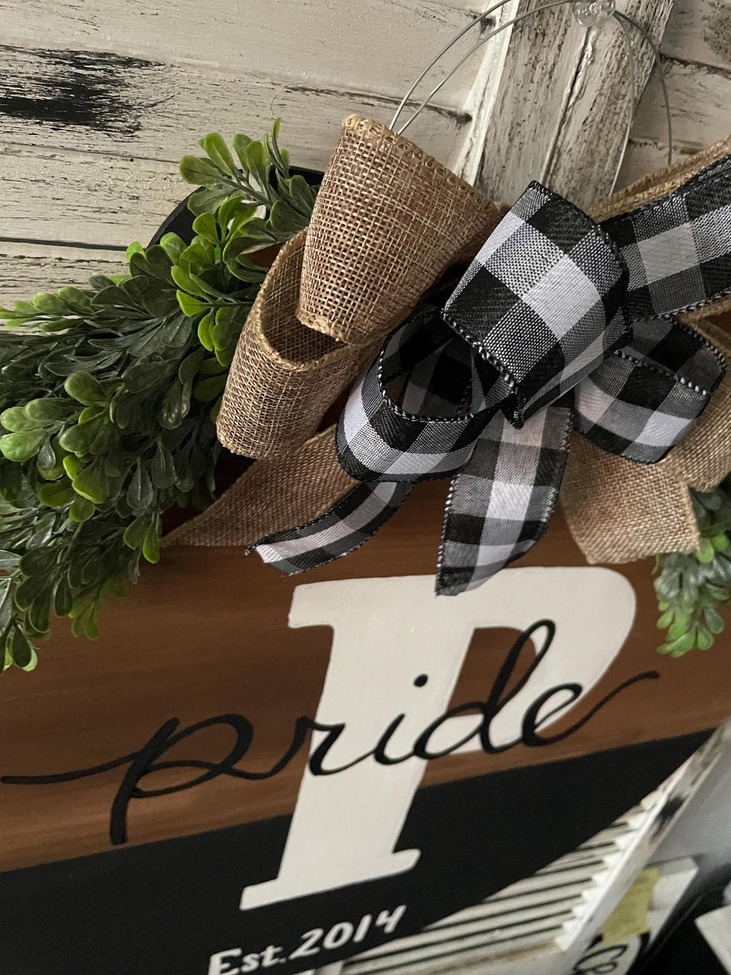 Letter door hanger, welcome door hanger, door hanger, farmhouse door hanger